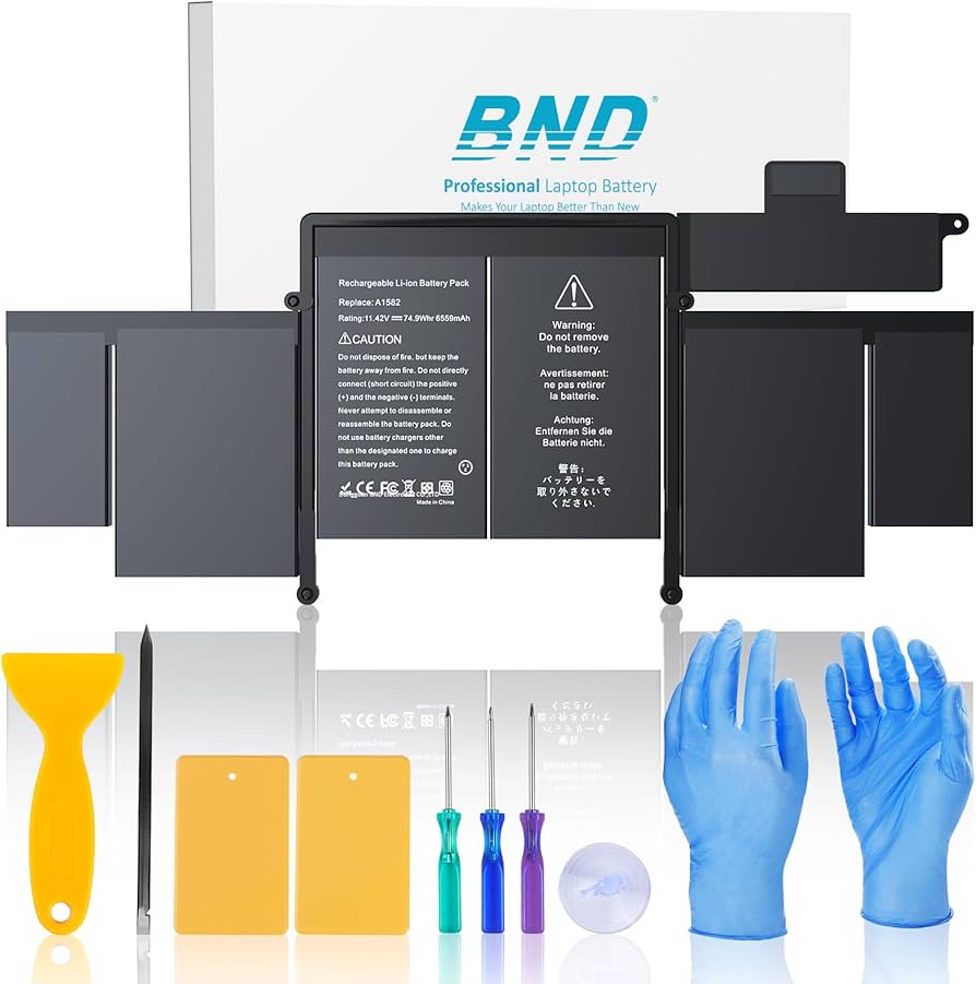 Amazon.com: BND A1502 MacBook pro Battery Replacement A1582 A1493